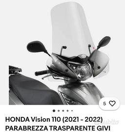 Parabrezza Honda Vision 110 anno 2021-2022