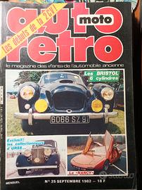 rivista francese AUTO MOTO RETRO n 25 del 1982