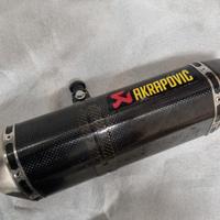 Terminale di scarico slip on sx akrapovic r1 09-14