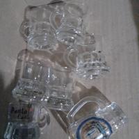 Bicchierini di vetro con manico