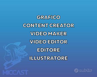 Grafico, Social Media Manager, Editore