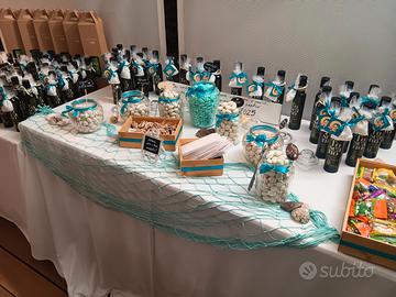 NOVE centrotavola matrimonio tema mare 