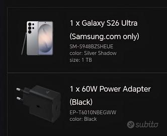 Samsung s26 ultra 1tb