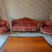 Salotto stile Luigi Filippo