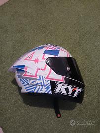 Casco moto KYT nz race replica espargaro XS