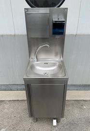 Lavandino-lavabo-lavamani in inox a 1 vasca