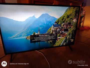 TV lg 43 pollici smart 4 k dvbt2