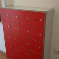 Armadietto portavalori in legno 20 posti