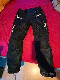 Pantaloni moto Befast Airtech CE Certificati Nero