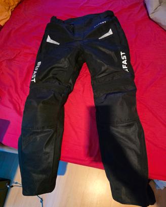 Pantaloni moto Befast Airtech CE Certificati Nero