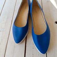 "InStreet, ballerine da donna blu — come nuove"