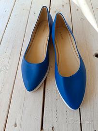 "InStreet, ballerine da donna blu — come nuove"