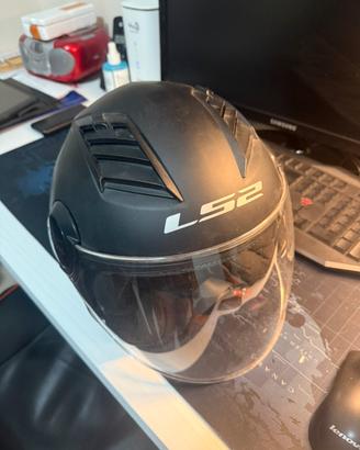 Casco Ls2 nero opaco