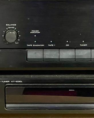 Amplificatore e sintonizzatore KenWood