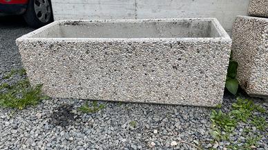 Fioriere in cemento