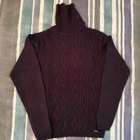 Maglione girocollo blu