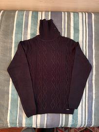 Maglione girocollo blu