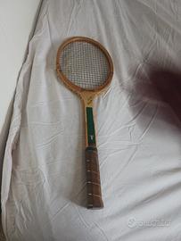 Racchetta da Tennis Vintage in Legno