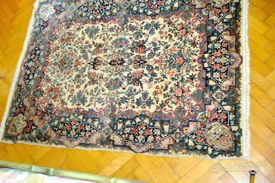 Tappeto persiano KIRMAN antico, colori vegetali
