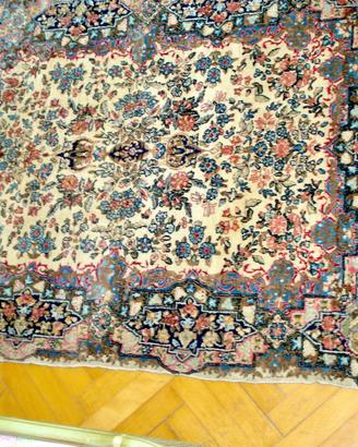 Tappeto persiano KIRMAN antico, colori vegetali