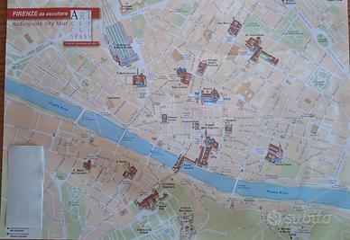 Mappe turistiche di Firenze