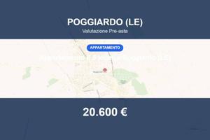 Immobile in asta di 84 m² con box auto a Poggiardo