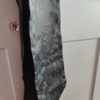 Runner Tavolo Grigio con Decori