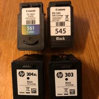 Cartucce hp - cannon VUOTE