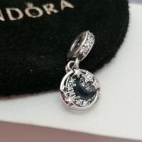Charm PANDORA Stelle e luna crescente con cielo