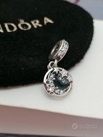 Charm PANDORA Stelle e luna crescente con cielo