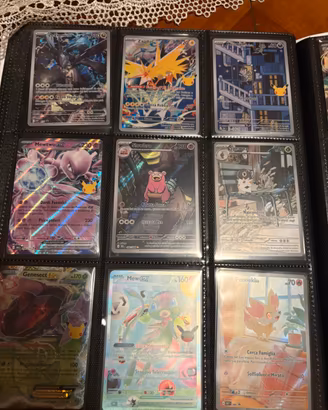 Lotto Carte Pokémon Promozionali /25° Anniversario