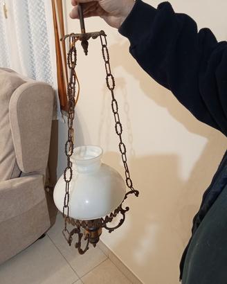 lampadario anni 80 