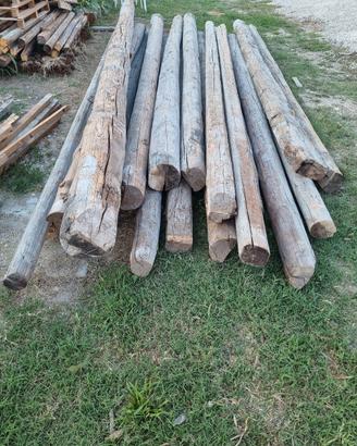 Travi legno abete. 