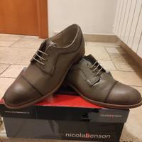 Scapa elegante in pelle Nicola Benson n. 41