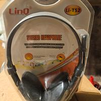 cuffie stereo con microfono nuove