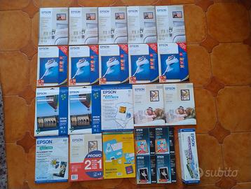 EPSON Carta fotografica varie tipologie e formati