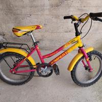 bici da bambino 16 pollici con freni
