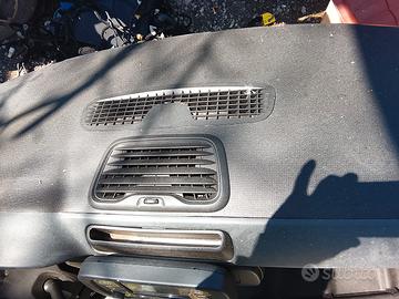 cruscotto più airbag e cinture FIAT panda 