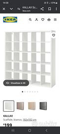 libreria Ikea mod Kallax 