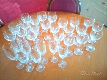 BICCHIERI IN CRISTALLO