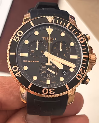 Orologio TISSOT SEASTAR 1000 CRONO color ORO ROSA