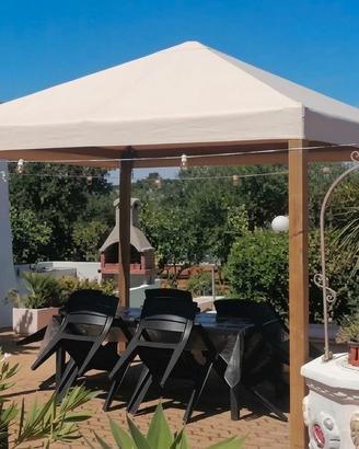 gazebo in legno