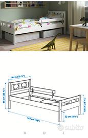 lettino Ikea per bambini 