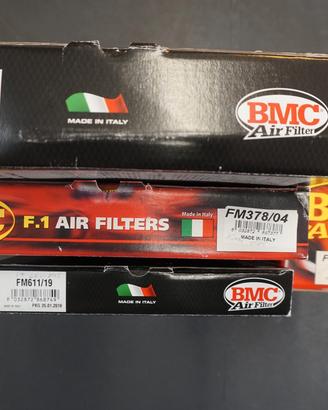 Vari filtri Bmc