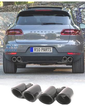 TERMINALI SCARICO PORSCHE MACAN 95B 14-17 LOOK GTS