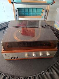 giradischi anni 70 con due casse