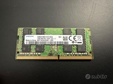 RAM SODIMM 16GB DDR4 2400MHz Samsung