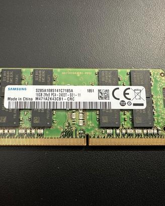 RAM SODIMM 16GB DDR4 2400MHz Samsung