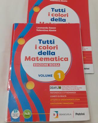 Libro "Tutti i colori della Matematica"  1 Rossa