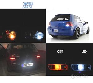 KIT 8 LAMPADE LED ESTERNE PER VOLKSWAGEN VW GOLF 4